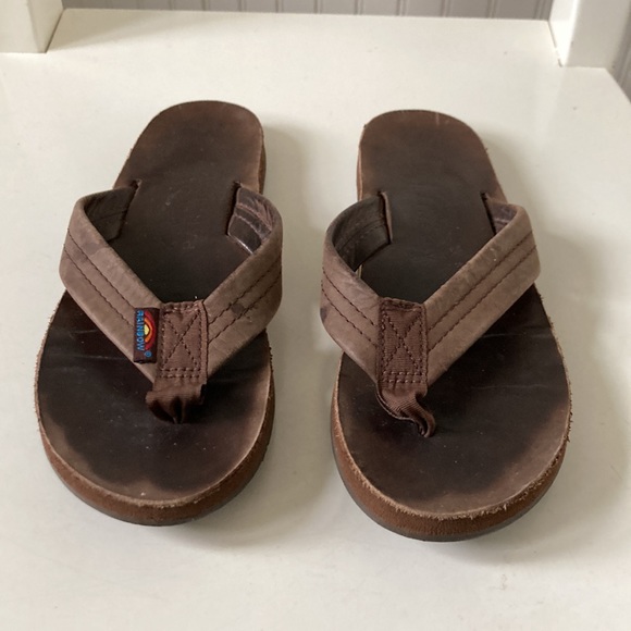 GUC Rainbow Sandals in Women's Size 6 - Single Layer Premier Leather Sandal - Picture 5 of 7